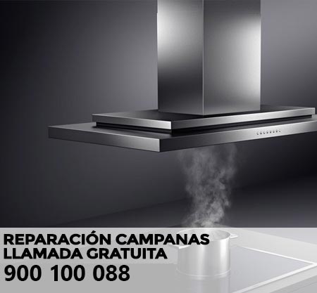 Reparación averías campanas extractoras Superser